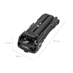 2837B_SMALLRIG_Shoulder pad Pro SmallRig 2837B con piastra a sgancio rapido