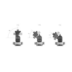 2905B_SMALLRIG_Supporto per monitor SmallRig 2905 girevole e inclinabile con attacco cold shoe