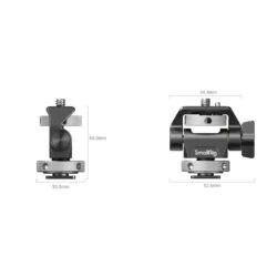 2905B_SMALLRIG_Supporto per monitor SmallRig 2905 girevole e inclinabile con attacco cold shoe