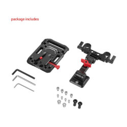2991_SmallRig_Piastra SmallRig 2991 per attacco batteria V-Lock su canne 15mm