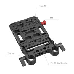 3016_Smallrig_Piastra-per-batteria-V-Lock-con-doppi-fori-per-canne-da-15-mm