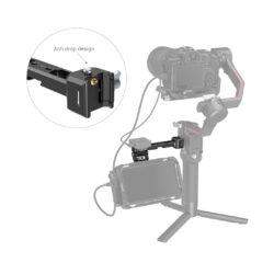 3026_SMALLRIG_Supporto per monitor SmallRig 3026 con morsetto per DJI RS 2 / RSC 2 / RS 3 / RS 3 Pro / RS 3 mini