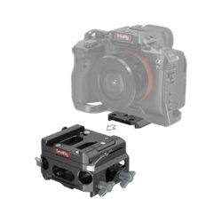 3067_SmallRig_Piastra SmallRig 3067 con doppio morsetto per canne standard da 15 mm