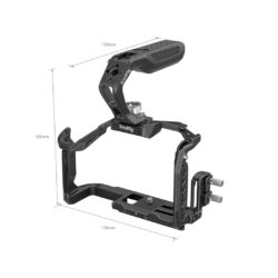 3441_SMALLRIG_Kit gabbia SmallRig 3441 per Panasonic Lumix GH6 con maniglia e morsetto