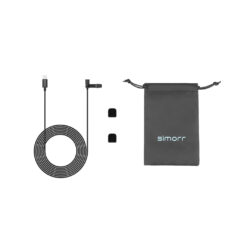 3453_SMALLRIG_Microfono lavalier Simorr Wave L3 Smallrig 3453 con connettore lighting - nero