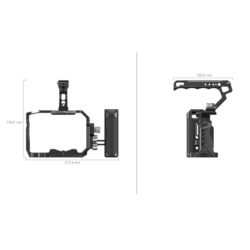 3669B_SMALLRIG_Kit gabbia SmallRig 3669B con maniglie per Sony Alpha 7R V / Alpha 7 IV / Alpha 7S III