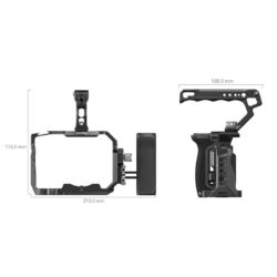 3669C_Smallrig_Kit gabbia SmallRig 3669C con maniglie per Sony Alpha 7R V / Alpha 7 IV / Alpha 7S III