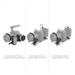 3781_SMALLRIG_Kit wireless follow focus MagicFIZ Smallrig 3781 con wireless handwheel controller e ricevitore wireless