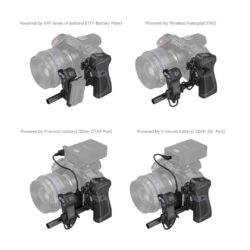 3782_SMALLRIG_Kit impugnatura Smallrig 3782 MagicFIZ con wireless follow focus per Sony, Canon, Panasonic, Nikon, Fujifilm