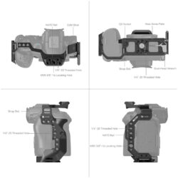 4159_SMALLRIG_SmallRig Jaula 4159 para Canon EOS R6 Mark II con bloques laterales