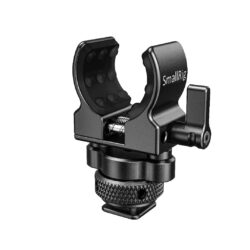 Porte-microphone de type carabine avec connexion Cold Shoe