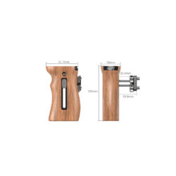 HSN2093C_SmallRig_Maniglia laterale universale SmallRig HSN2093C in legno