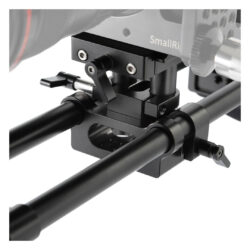 KGW101B_SmallRig_Kit spallaccio KGW101B con pad universale e maniglie di SmallRig per DSLR e telecamere leggere