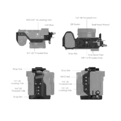Kit Cage SmallRig 4336 per Sony Alpha 6700