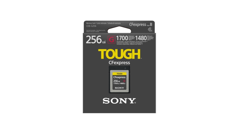 CEB-G256_SONY_Scheda di memoria Sony CFexpress Type B Serie G Tough 256 GB01