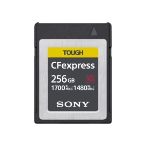 CEB-G256_SONY_Scheda di memoria Sony CFexpress Type B Serie G Tough 256 GB01