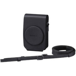 Sony Cyber-shot RX100 III - kit con fotocamera, custodia morbida e impugnatura per gancio 03