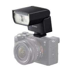 Flash esterno Sony GN28 con controllo radio wireless per fotocamere serie Alpha 7