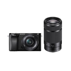 Fotocamera Sony Alpha 6100 APS-C CMOS con obiettivi E PZ 16-50 mm F3,5-5,6 OSS e E 55-210 mm F4.5-6.3 OSS