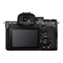 Sony Alpha A7 IV vista retro