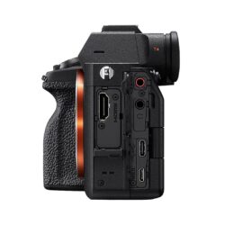 Sony Alpha A7 IV full-frame vista laterale