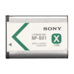 Batteria Sony NPBX1 Lithium serie X per fotocamere RX100 / HX300 / WX300