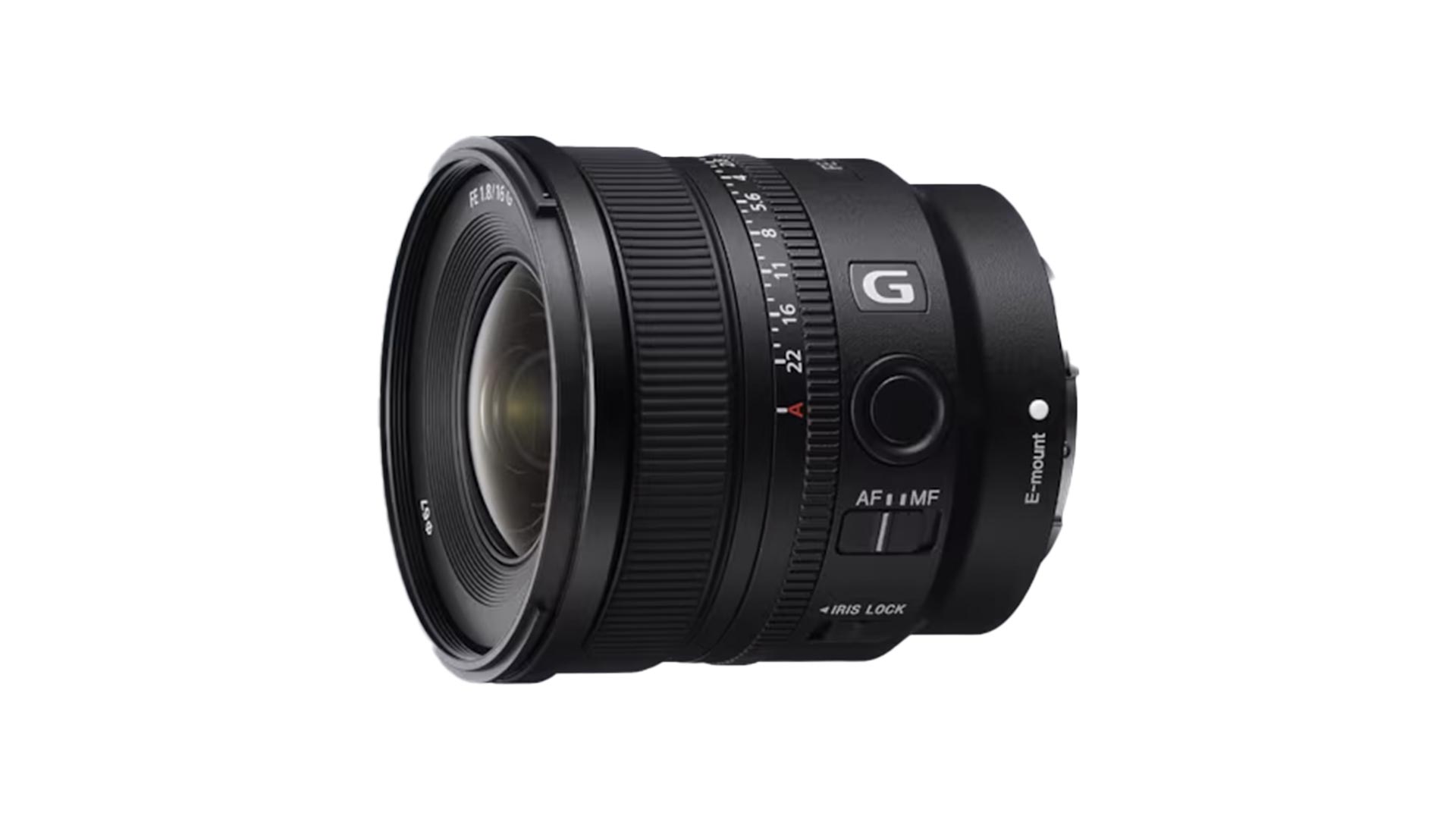 Sony FE 16mm F1.8 G con attacco Sony E - obiettivo fotografico