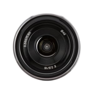 Sony 16mm F2.8 attacco Sony E - obiettivo fotografico