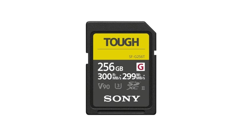 SF-G256T SONY Scheda di memoria Sony Serie G Tough 256 GB UHS-II