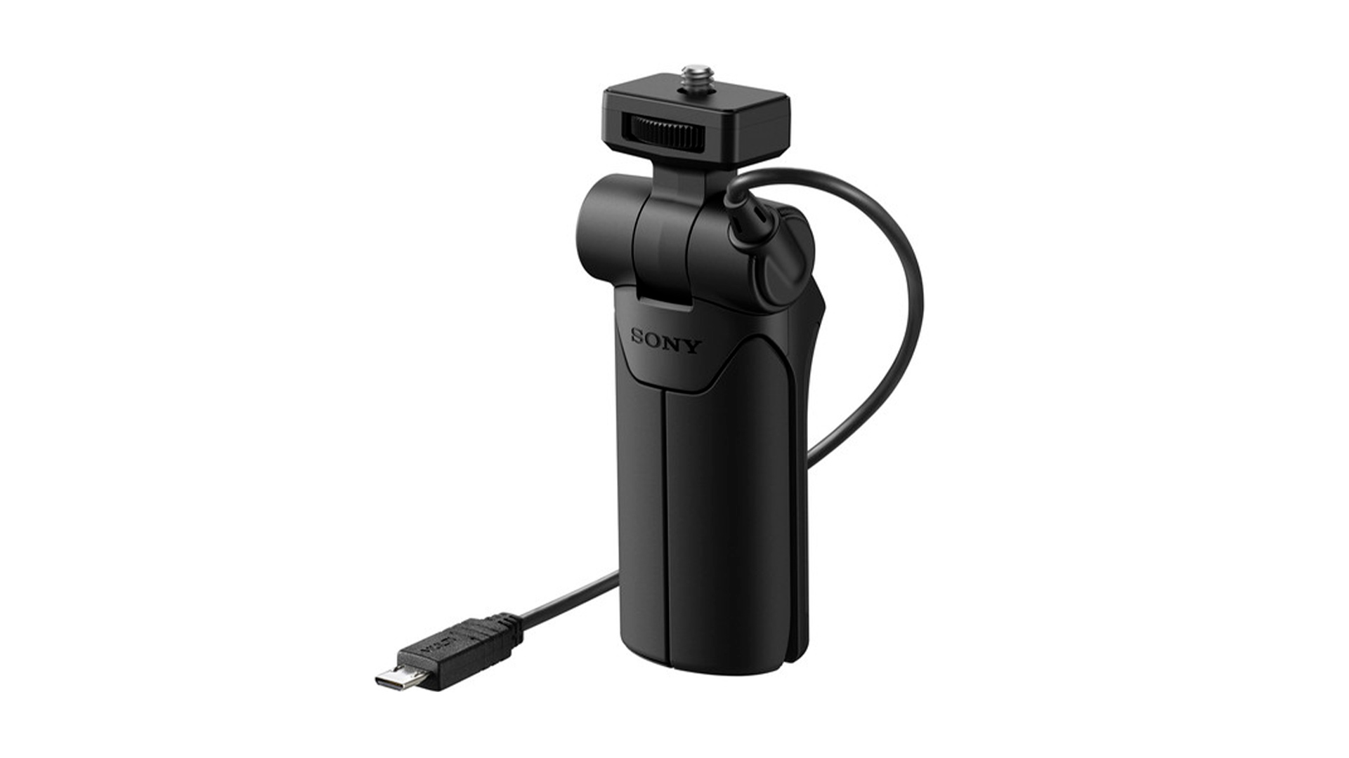 Impugnatura Sony VCTSGR1 con pulsanti di controllo e funzione treppiede