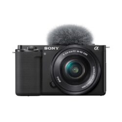 Sony ZV-E10 APS-C Vlog camera with PZ 16-50mm F3.5-5.6 OSS lens