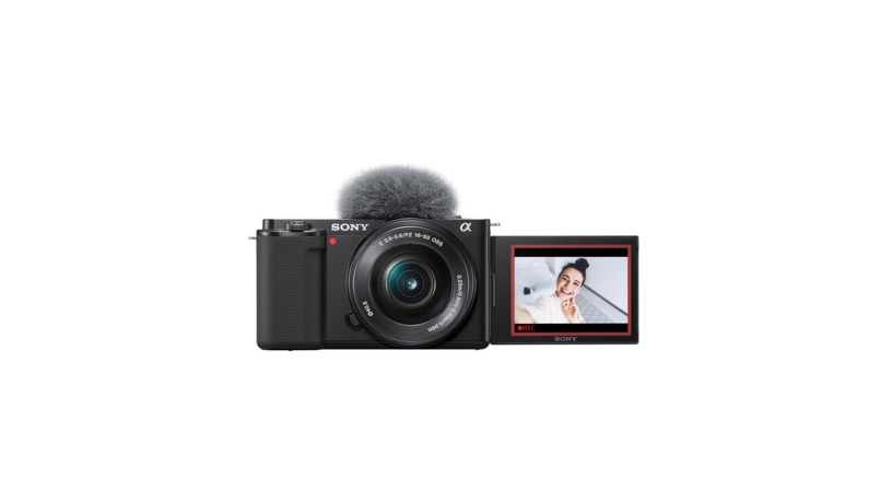 ZVE10LBDI_Sony_Vlog camera Sony ZV-E10 APS-C con obiettivo PZ 16-50 mm F3.5-5.6 OSS