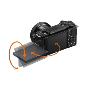 ZVE10LBDI_Sony_Vlog camera Sony ZV-E10 APS-C con obiettivo PZ 16-50mm F3.5-5.6 OSS