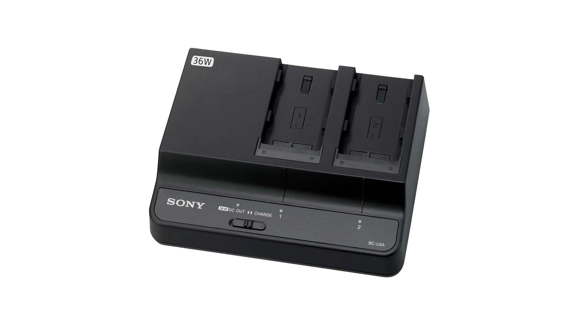 Caricabatterie adattatore Sony BC-U2A doppio per batterie serie BP-U 