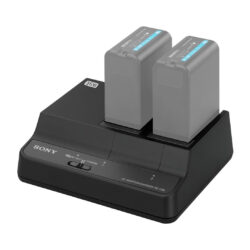 Caricabatterie adattatore Sony BC-U2A doppio per batterie serie BP-U