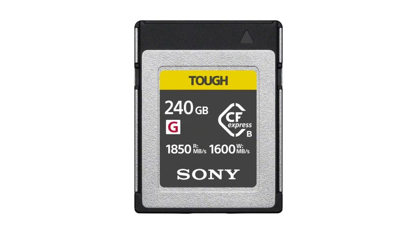 Scheda di memoria Sony CEBG240T CFexpress tipo B serie CEB-G Tough 240GB