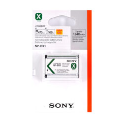 Batteria Sony NPBX1 Lithium serie X per fotocamere RX100 / HX300 / WX300