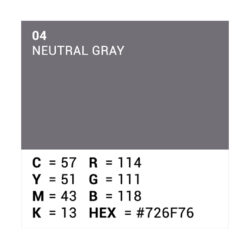 Fondale Superior 111404 in carta colore 04 Neutral Grey 2.72 x 11 m