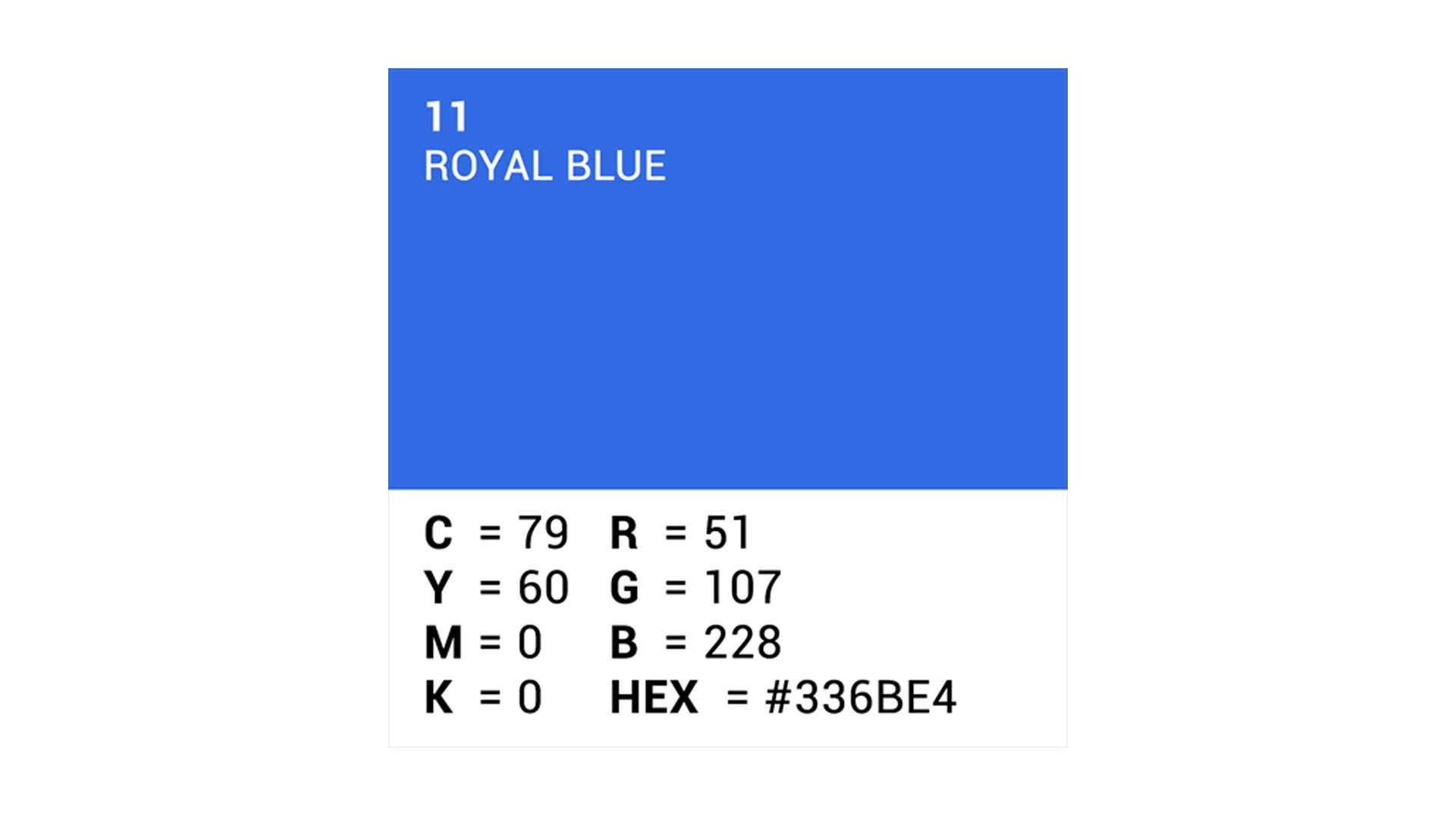 Fondale Superior 111411 in carta colore 11 Royale Blue 2.72 x 11 m