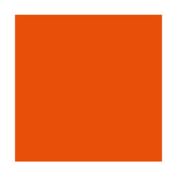 Fondale Superior 111439 in carta colore 39 Bright Orange 2.72 x 11 m