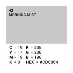 Fondale Superior 111442 in carta colore 42 Morning Mist 2.72 x 11 m
