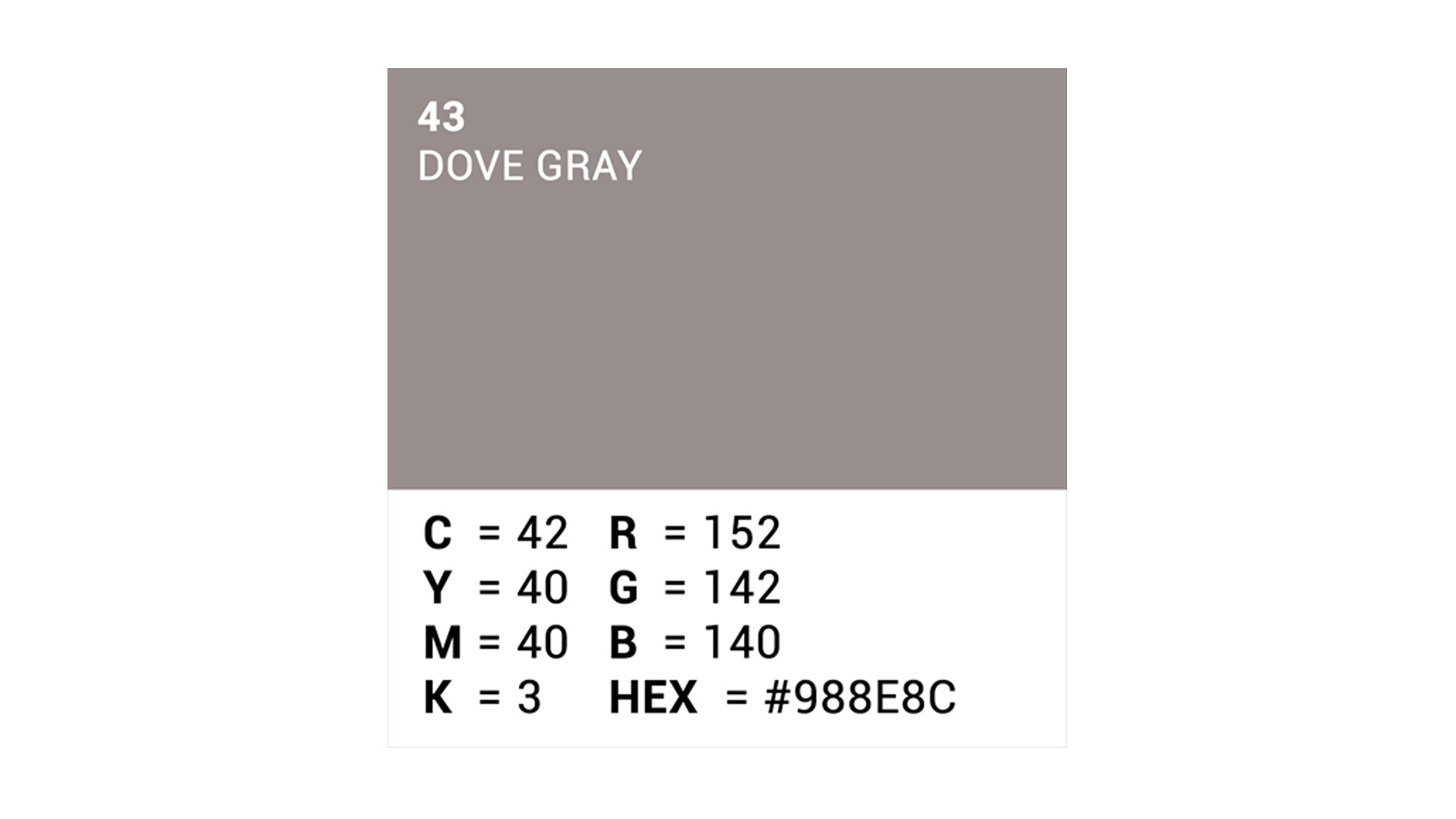 Fondale Superior 111443 in carta colore 43 Dove Grey 2.72 x 11 m