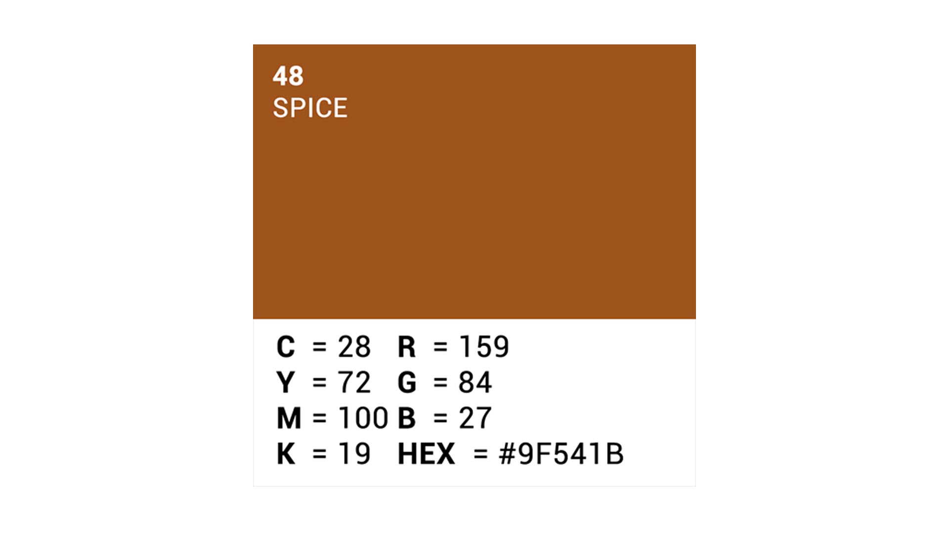 Fondale Superior 111448 in carta colore 48 Spice 2.72 x 11 m