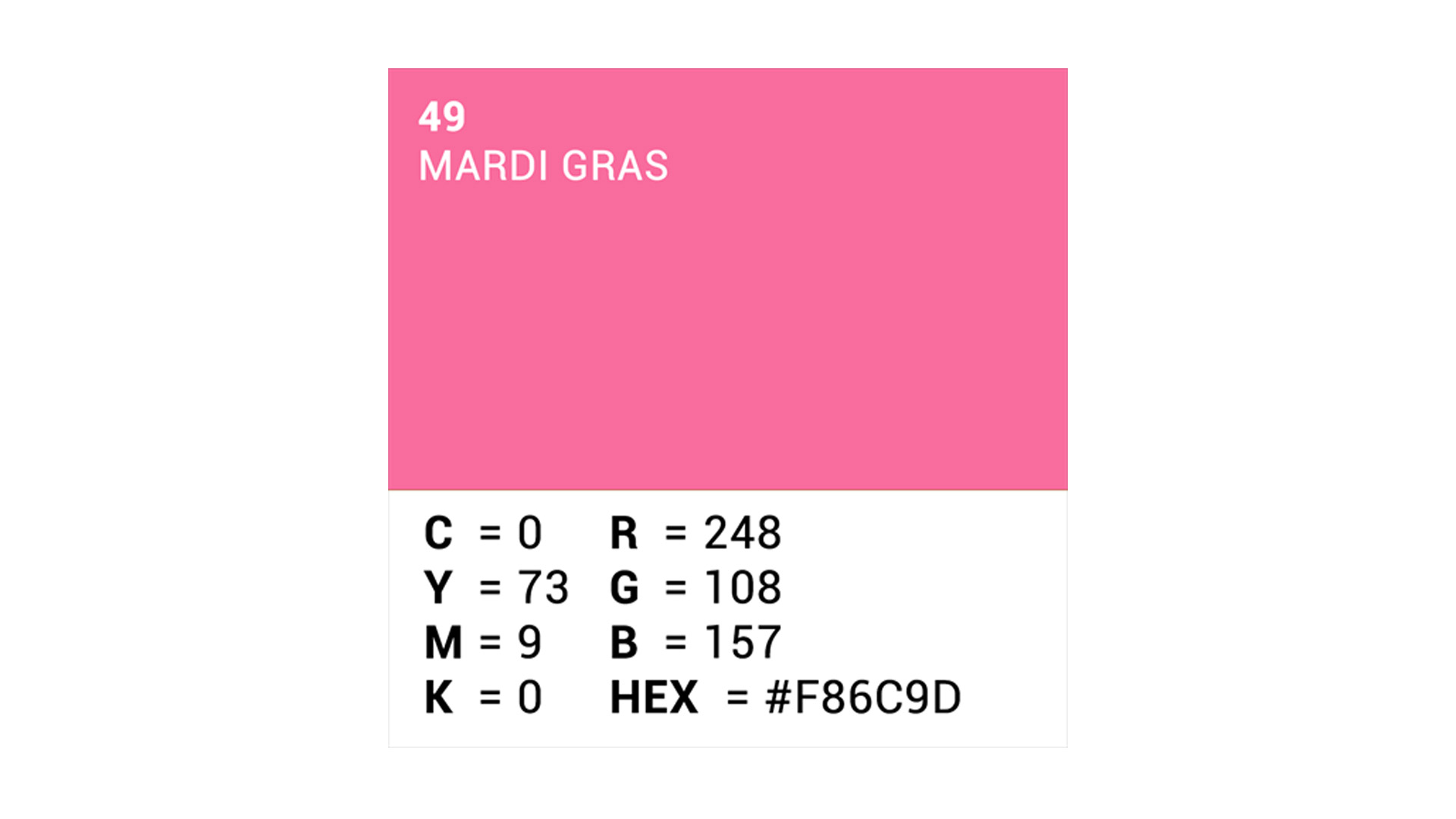 Fondale Superior 111449 in carta colore 49 Mardi Gras 2.72 x 11 m