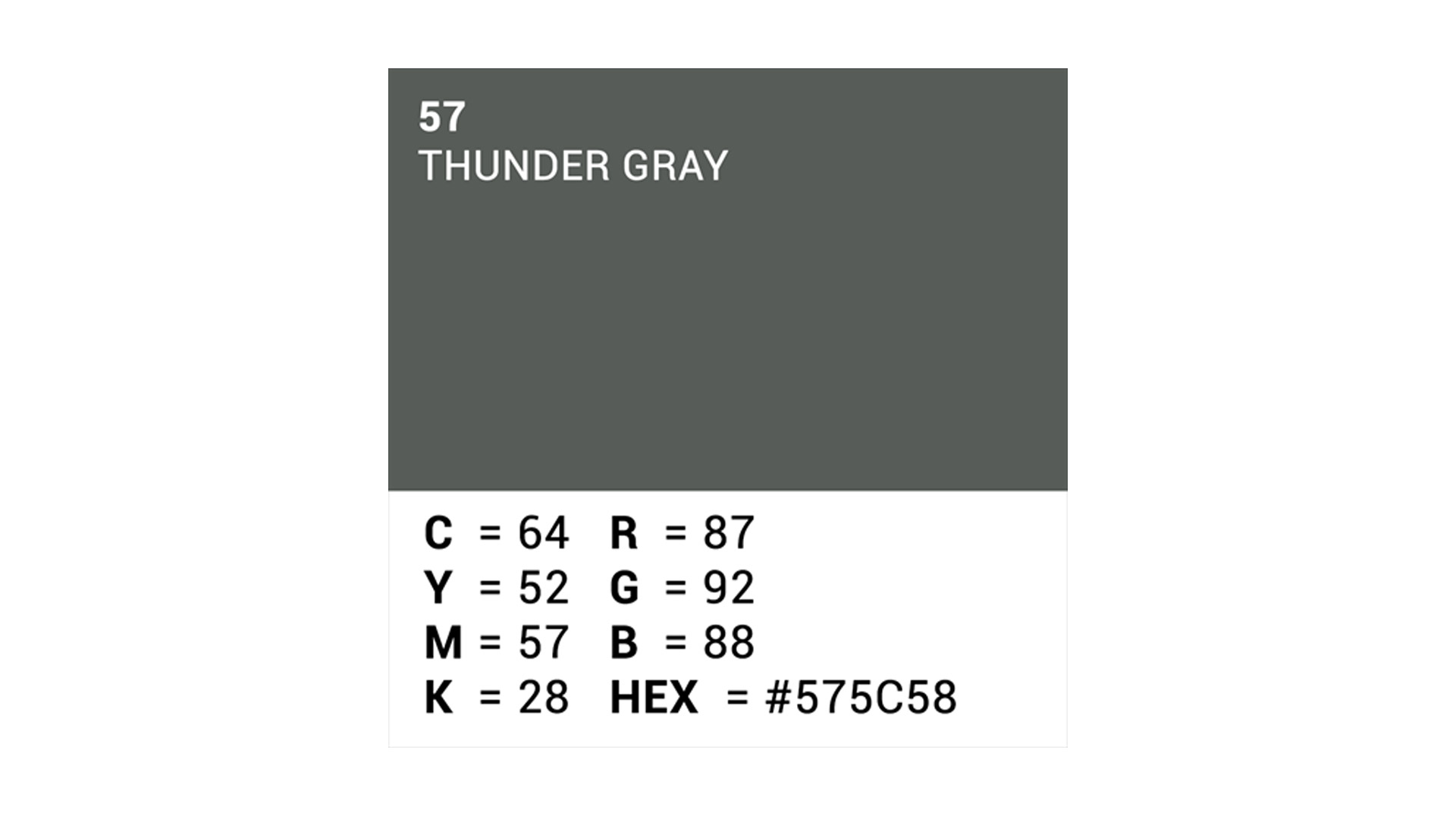 Fondale Superior 111457 in carta colore 57 Thunder Gray 2.72 x 11 m