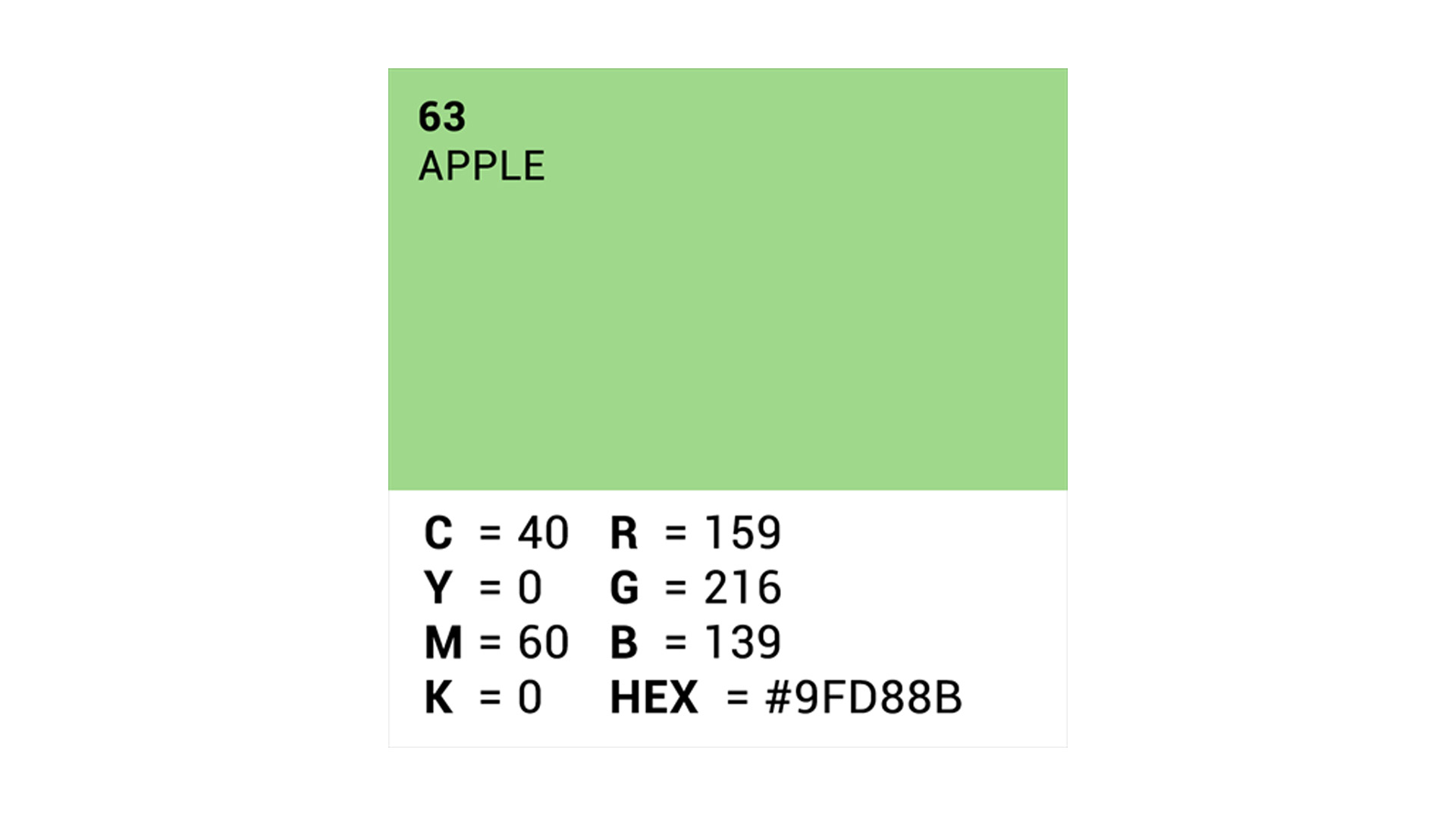 Fondale Superior 111463 in carta colore 63 Apple 2.72 x 11 m