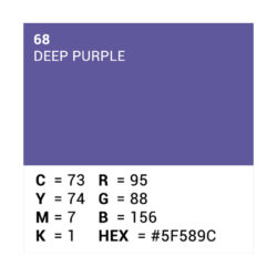 Fondale Superior 111468 in carta colore 68 Deep Purple 2.72 x 11 m