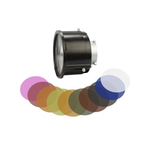 BA-F3X_SWIT_Lente di Fresnel 3X SWIT BA-F3X per luci con 10 filtri colorati