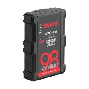 CIMO-98S_Swit_Batteria Swit CIMO-98S V-lock 98Wh slim con indicatori LED e uscite 2xD-tap / USB-C