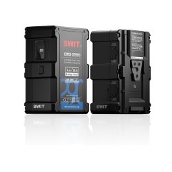 SWIT CIMO-D290S Batteria Cine V mount OLED da 290 Wh a doppia tensione 2